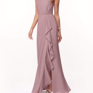 Elegant Dusty Rose Gown
